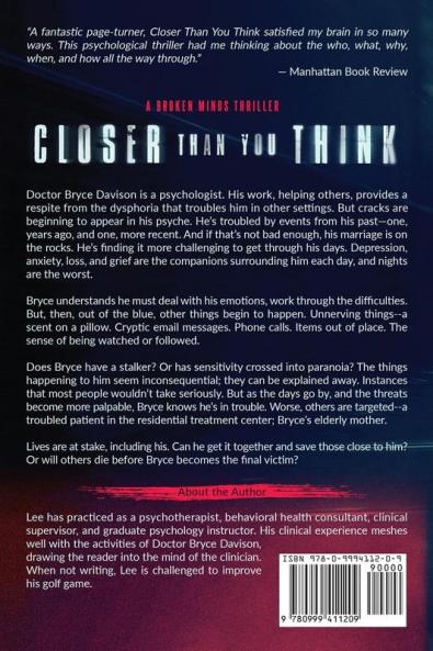 Closer Than You Think: 1 (A Broken Minds Thriller)