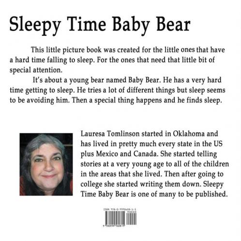 Sleepy Time Baby Bear