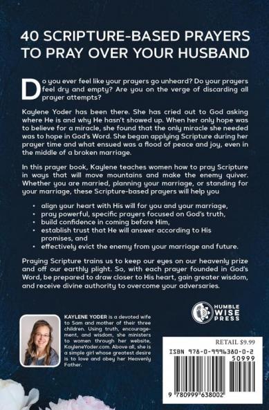 40 Scripture-based Prayers to Pray Over Your Husband