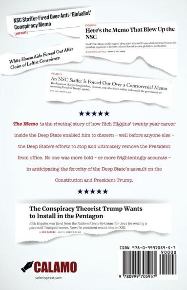 The Memo: Twenty Years Inside the Deep State Fighting for America First