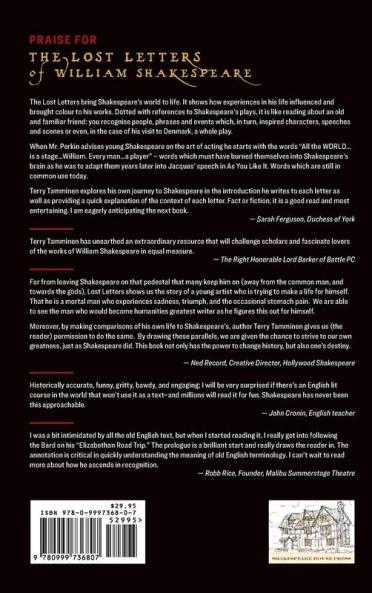The Lost Letters of William Shakespeare: The Undiscovered Diary of His Strange Eventful Life and Loves