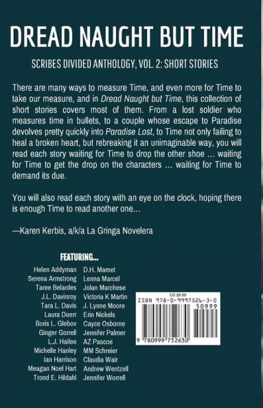 Dread Naught but Time: Scribes Divided Anthology Vol. 2: Short Stories