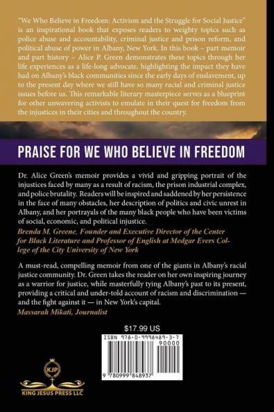 We Who Believe in Freedom: Activism and the Struggle for Social Justice
