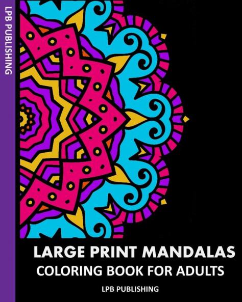 Large Print Mandalas
