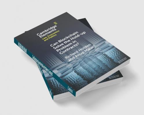 Can Blockchain Solve the Hold-up Problem in Contracts?