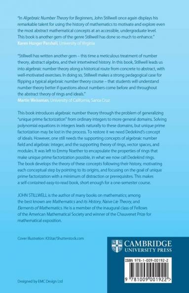 Algebraic Number Theory for Beginners
