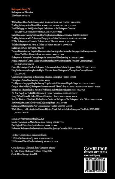 Shakespeare Survey 74