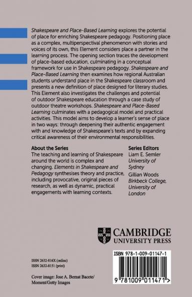 Shakespeare and Place-Based Learning