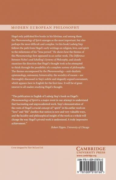 Hegel's Phenomenology of Spirit