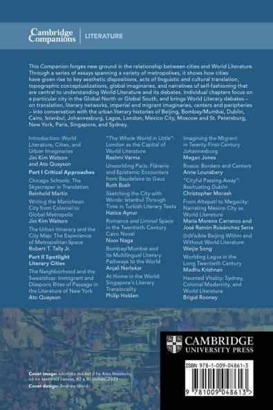Cambridge Companion to the City in World Literature