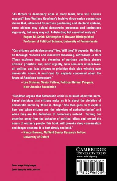 Citizenship in Hard Times