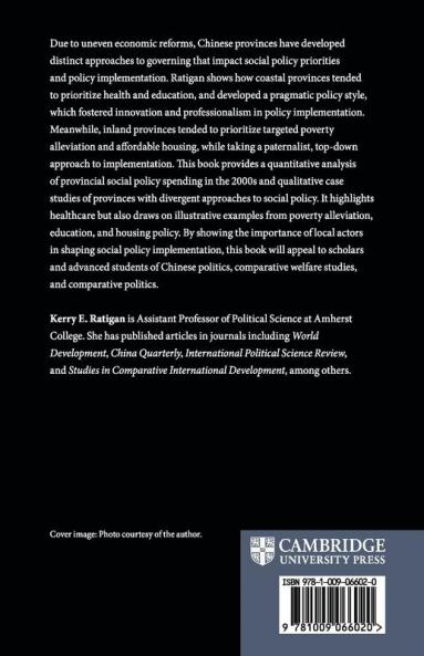 Local Politics and Social Policy in China