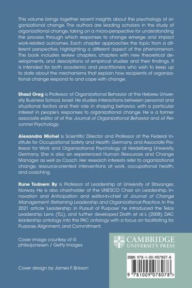 Psychology of Organizational Change