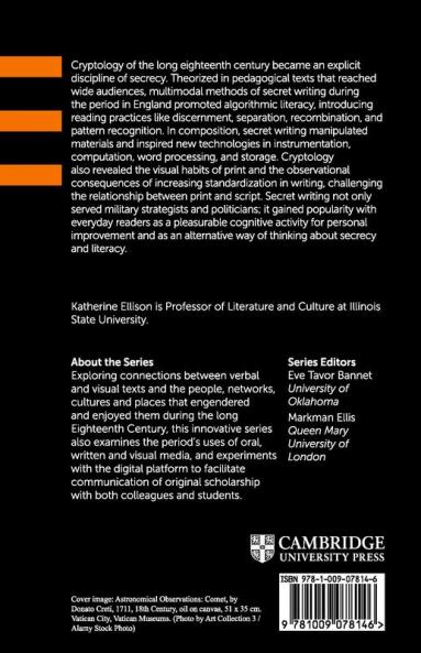 Secret Writing in the Long Eighteenth Century