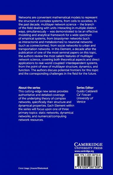 Multilayer Network Science