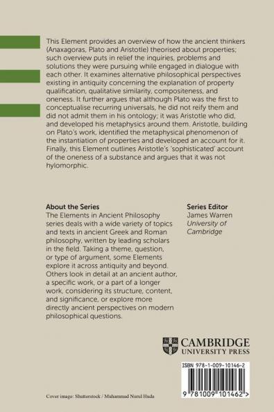 Properties in Ancient Metaphysics