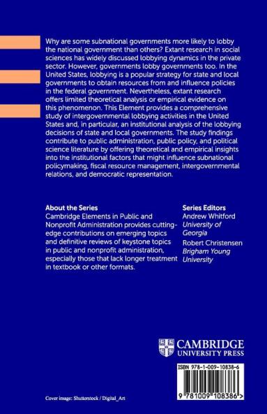 When Governments Lobby Governments