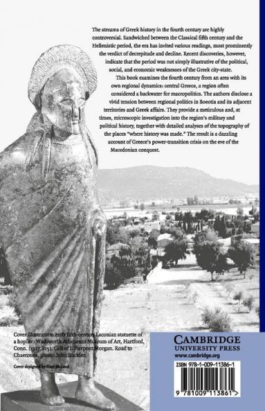 Central Greece and the Politics of Power in the Fourth Century BC