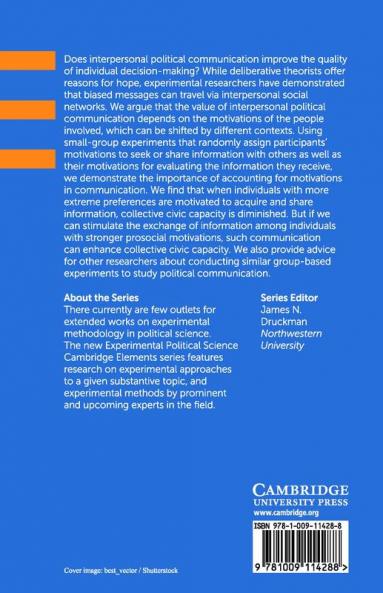 Examining Motivations in Interpersonal Communication Experiments