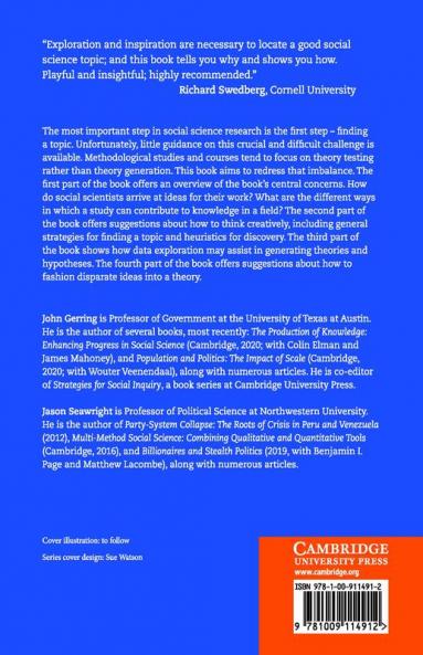 Finding Your Social Science Project