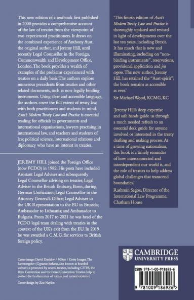 Aust's Modern Treaty Law and Practice