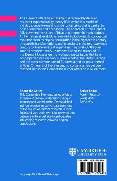 History and Methodology of Expected Utility