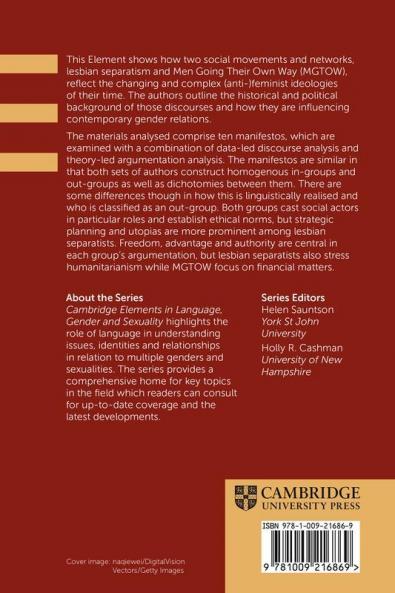 The Language of Gender-Based Separatism