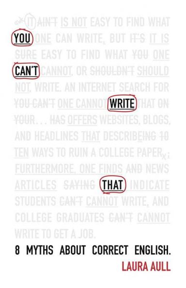 You Can't Write That