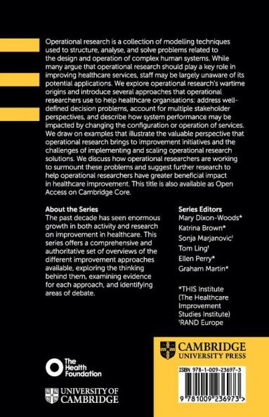 Operational Research Approaches