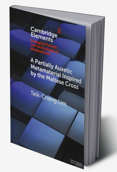 A Partially Auxetic Metamaterial Inspired by the Maltese Cross