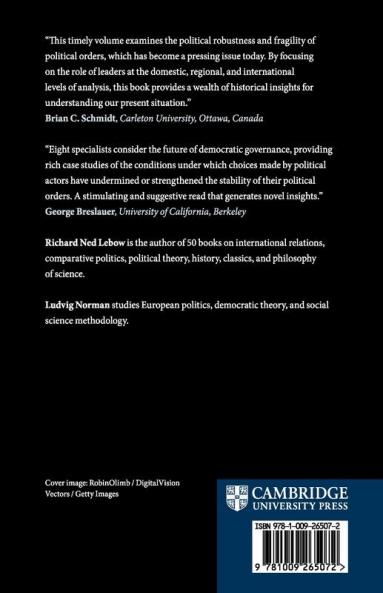 Robustness and Fragility of Political Orders