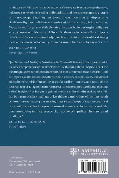 A History of Nihilism in the Nineteenth Century