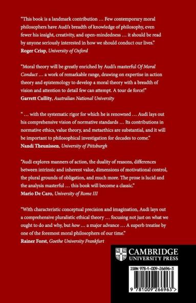 Of Moral Conduct