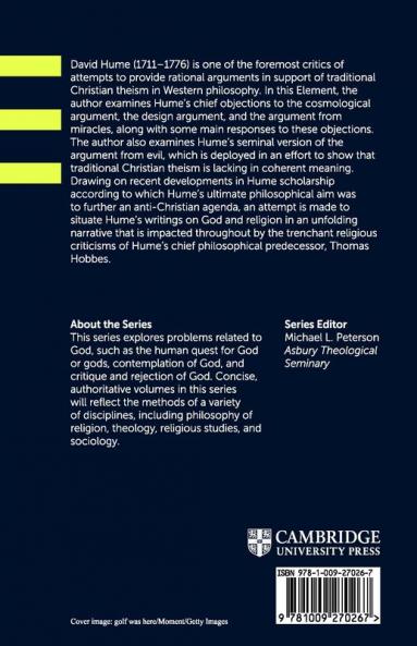 The Problem of God in David Hume