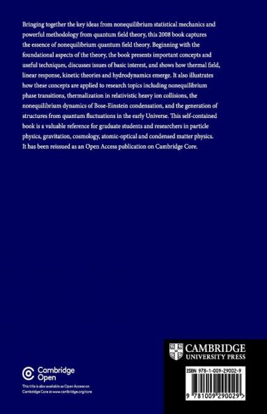 Nonequilibrium Quantum Field Theory