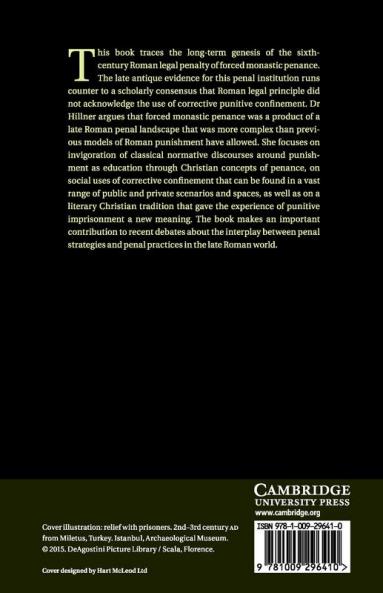 Prison Punishment and Penance in Late Antiquity