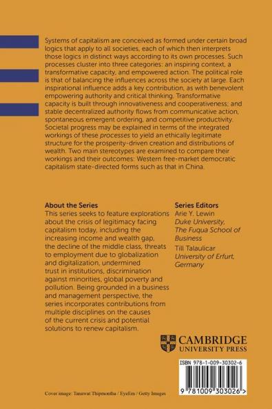Comparing Capitalisms for an Unknown Future