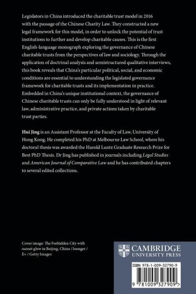 The Governance of Chinese Charitable Trusts