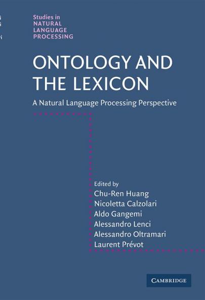 Ontology and the Lexicon