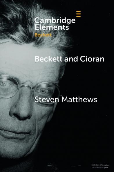 Beckett and Cioran