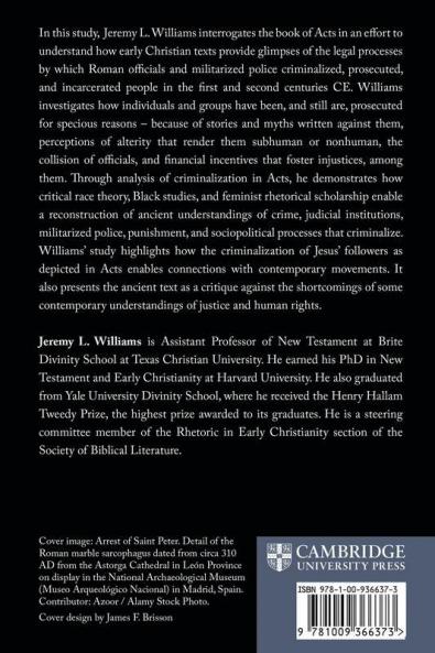 Criminalization in Acts of the Apostles