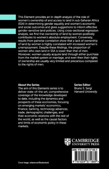 The Paradox of Gender Equality and Economic Outcomes in Sub-Saharan Africa