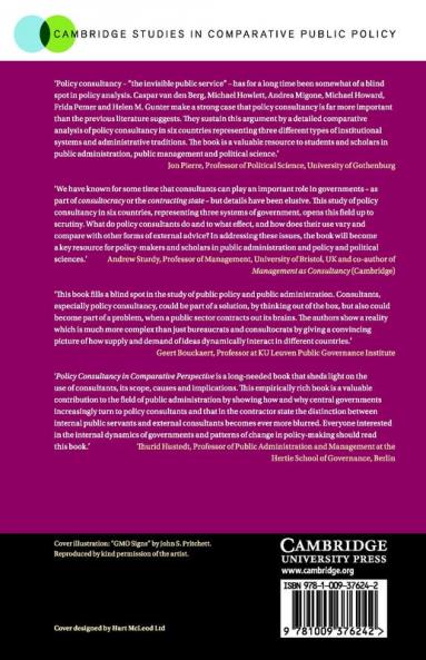 Policy Consultancy in Comparative Perspective