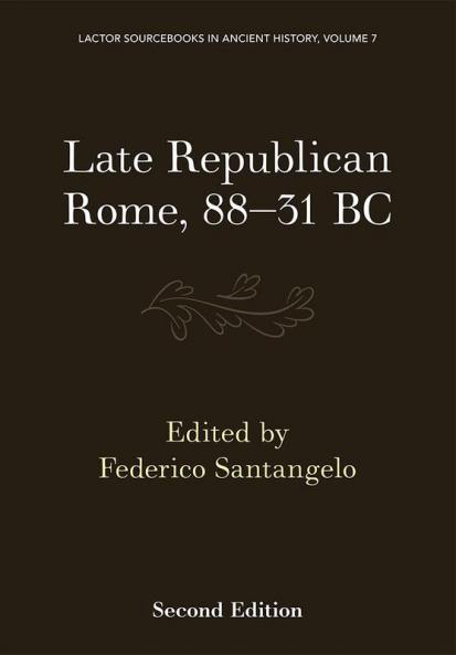Late Republican Rome 88-31 BC