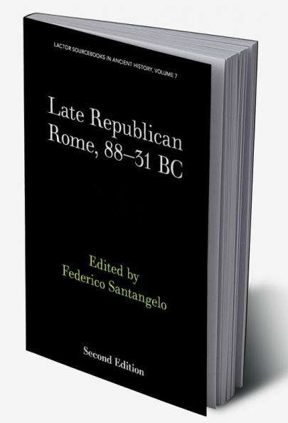 Late Republican Rome 88-31 BC