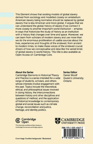 Writing the History of Global Slavery