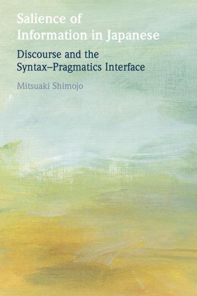 Salience of Information in Japanese