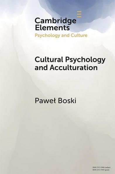 Cultural Psychology and Acculturation