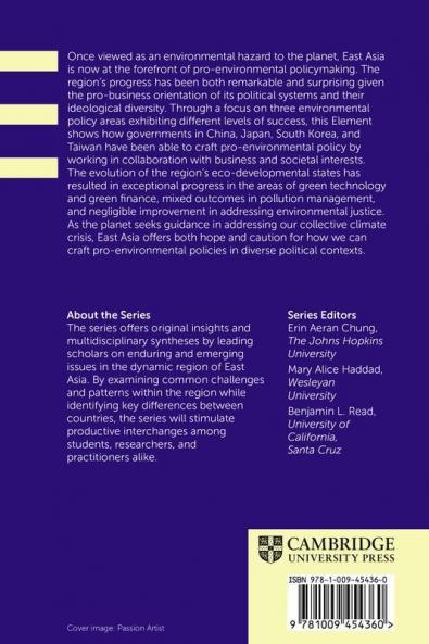 Environmental Politics in East Asia