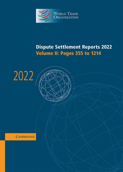 Dispute Settlement Reports 2022